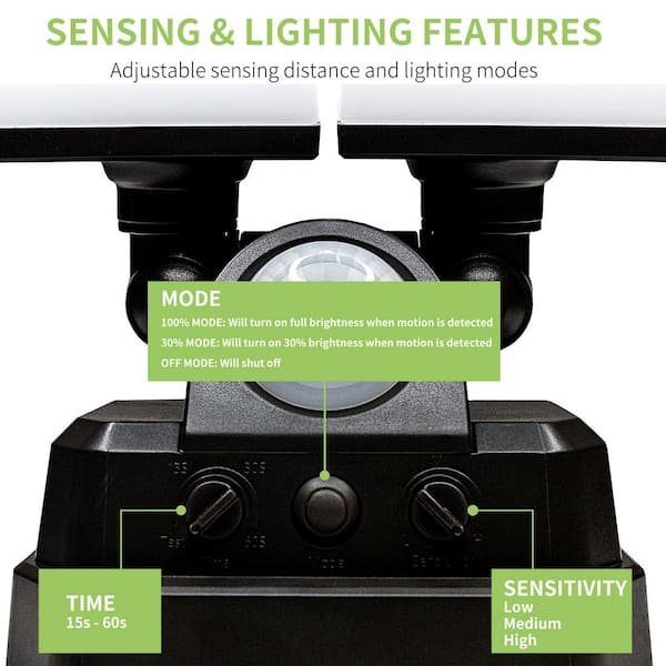 8'' Battery Powered Integrated LED Flashlight