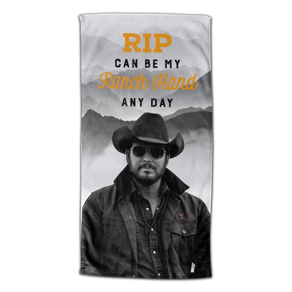 THE NORTHWEST GROUP Yellowstone Rip Can Be My Ranchhand Beach Towel