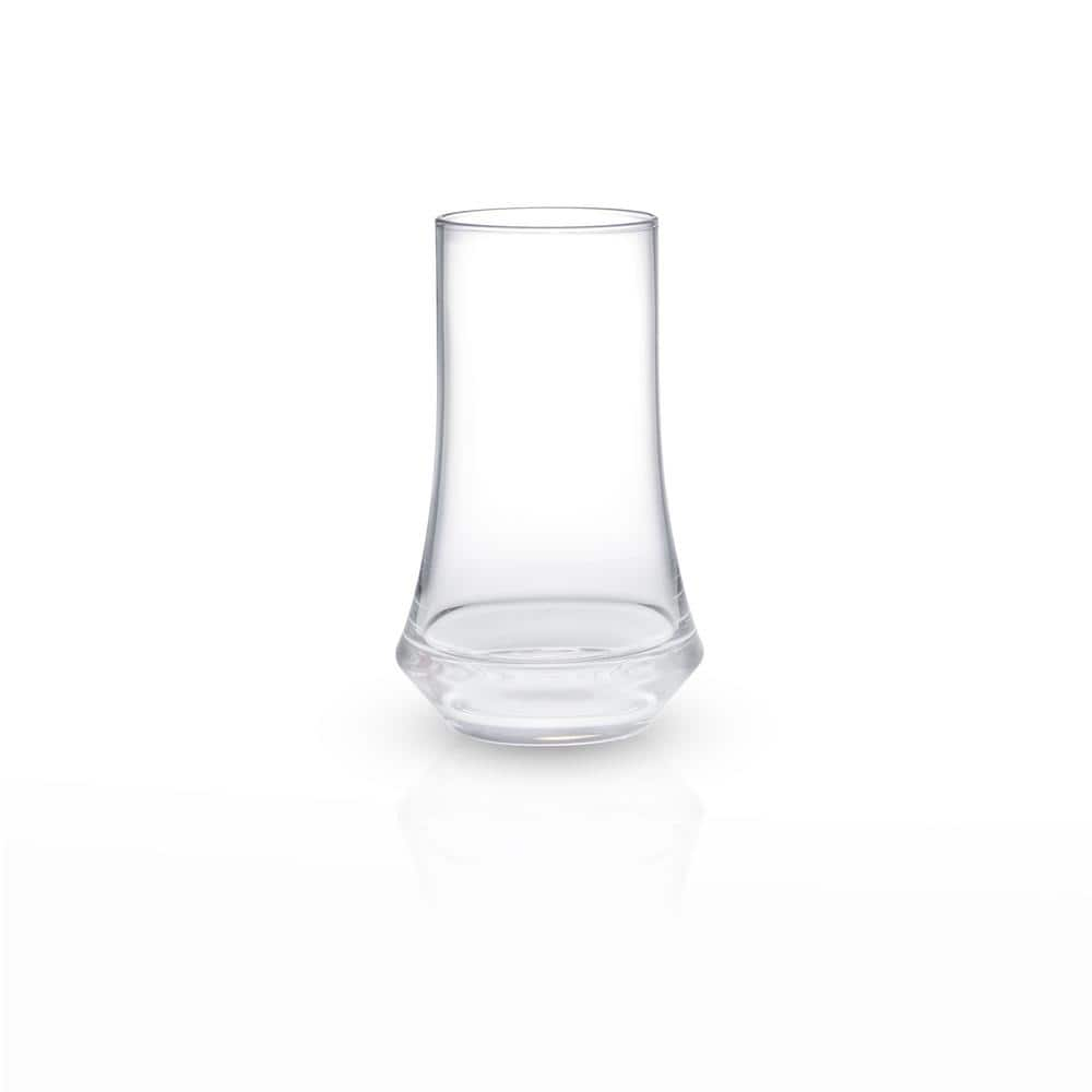 Joyjolt Callen Beer Glasses - Set Of 8- Pint Glass Capacity