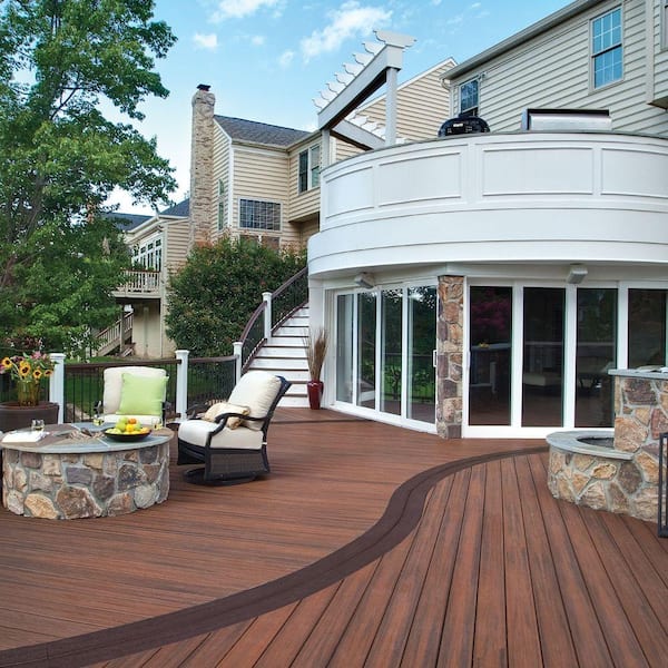 Trex Transcend 1 in. x 12 in. x 12 ft. Composite Fascia in Spiced