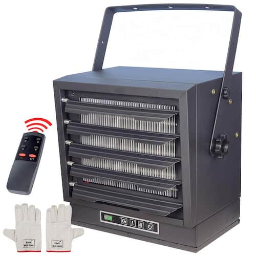 240 Volt 10000 Watt Garage Heater 34,130 BTU 10,000-Watt 240V