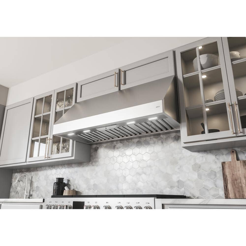Tempest II 42 Inch Stainless Steel Convertible Wall Mounted Range Hood