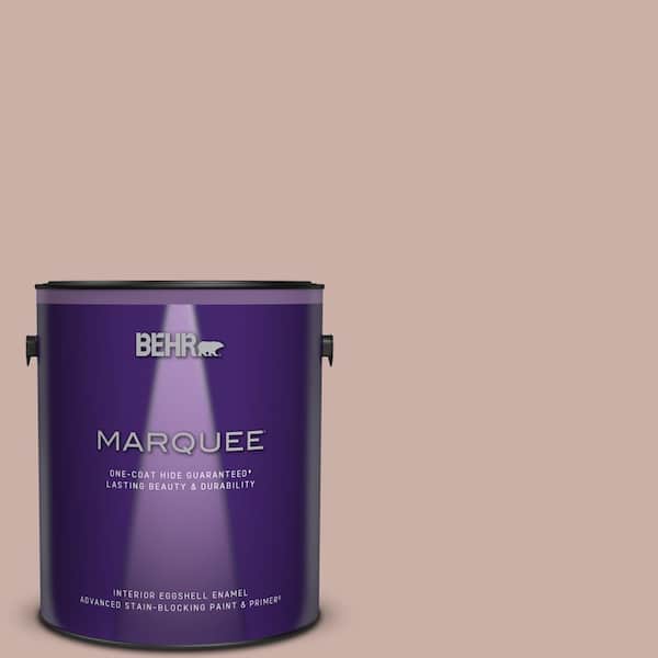 BEHR MARQUEE 1 gal. Home Decorators Collection #HDC-CT-07A Vintage Tea Rose One-Coat Hide Eggshell Enamel Interior Paint & Primer