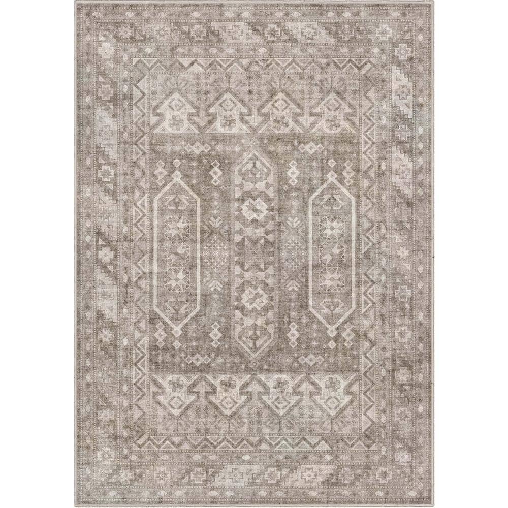 Beige 3 ft. 3 in. x 5 ft. Apollo Praha Vintage Global Tribal Area Rug price history on PriceWatchPro
