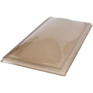 14-1/2 in. x 30-1/2 in. Fixed Curb Mount Polycarbonate Skylight