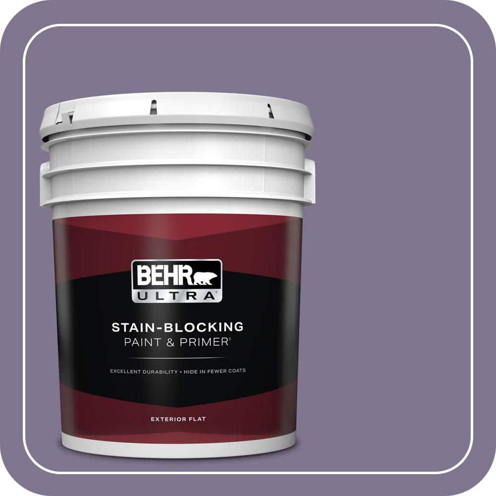 5 gal. #650F-5 Purple Statice Flat Exterior Paint & Primer price history on PriceWatchPro
