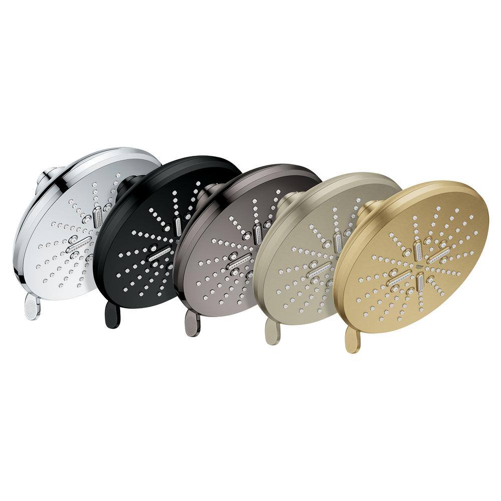 Hard Graphite Multi-Function Wall Mounted Shower Head