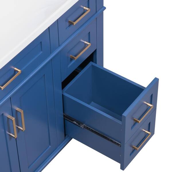 Nivencai 36 in. W x 18 in. D x 35 in. H Single Sink