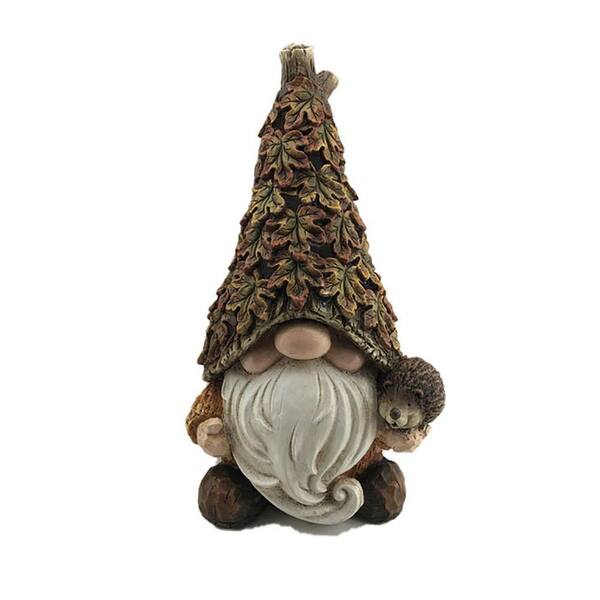 Polyresin Gnome Statue 20 in. FB23057 - The Home Depot