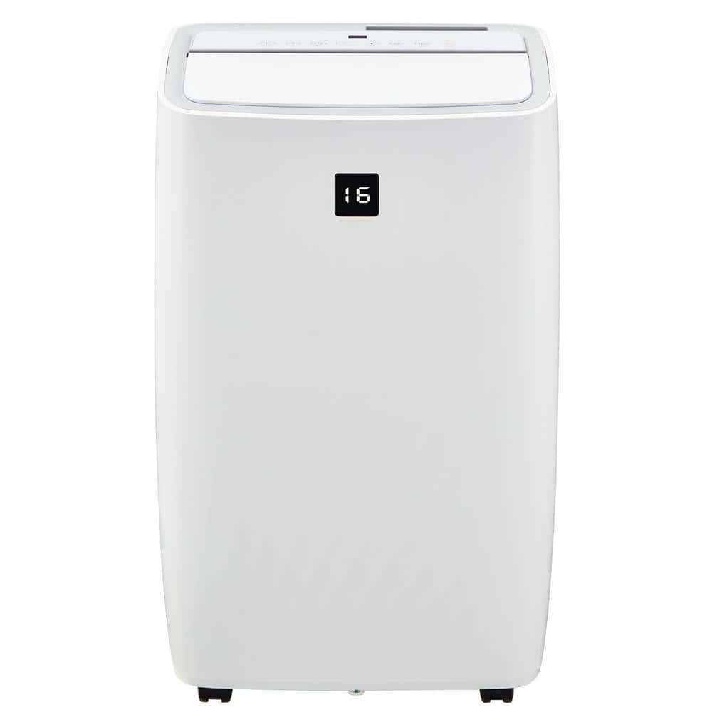 12,000 BTU Portable Air Conditioner Cools 550 Sq. Ft. with Dehumidifier and Remote Control in White -  Garvee, ZXPHO_10HTZUF4