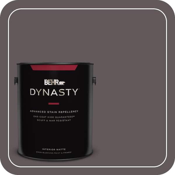 BEHR DYNASTY 1 gal. #T14-10 Coffee Bar Matte Interior Stain-Blocking Paint & Primer