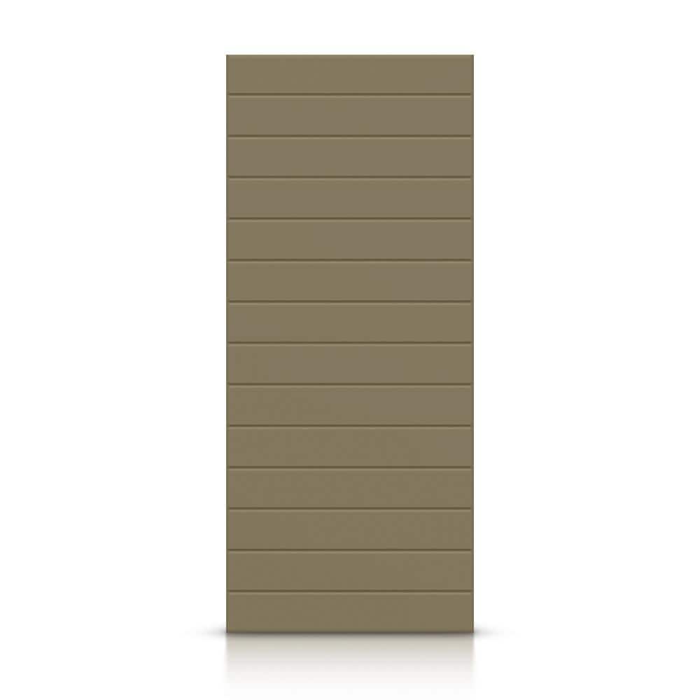 42 in. x 84 in. Hollow Core Olive Green Painted Composite MDF Interior Door Slab price history on PriceWatchPro