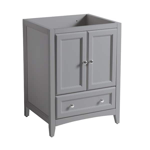 Fresca Oxford 24 in. W Traditional Bath Vanity Cabinet Only in Gray