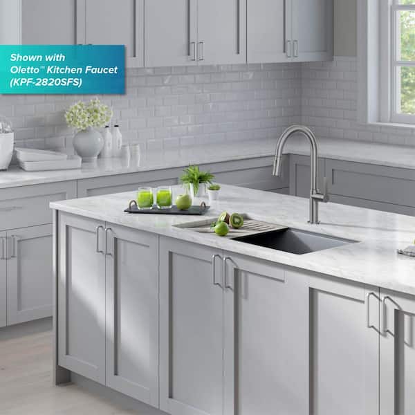 32” Granite Composite Workstation Kitchen Sink Undermount Single