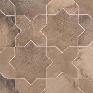 Tripoli Star-Crossed Taupe 6.1 in. x 11.9 in. Matte Terracotta Look Porcelain Floor and Wall Tile (8.26 sq. ft./Case)