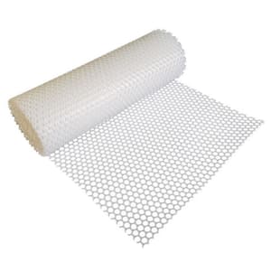 3.3 ft. x 25 ft. Chicken Plastic Net Farming Plastic Net Plastic Poultry Fence 0.7 in. mesh White