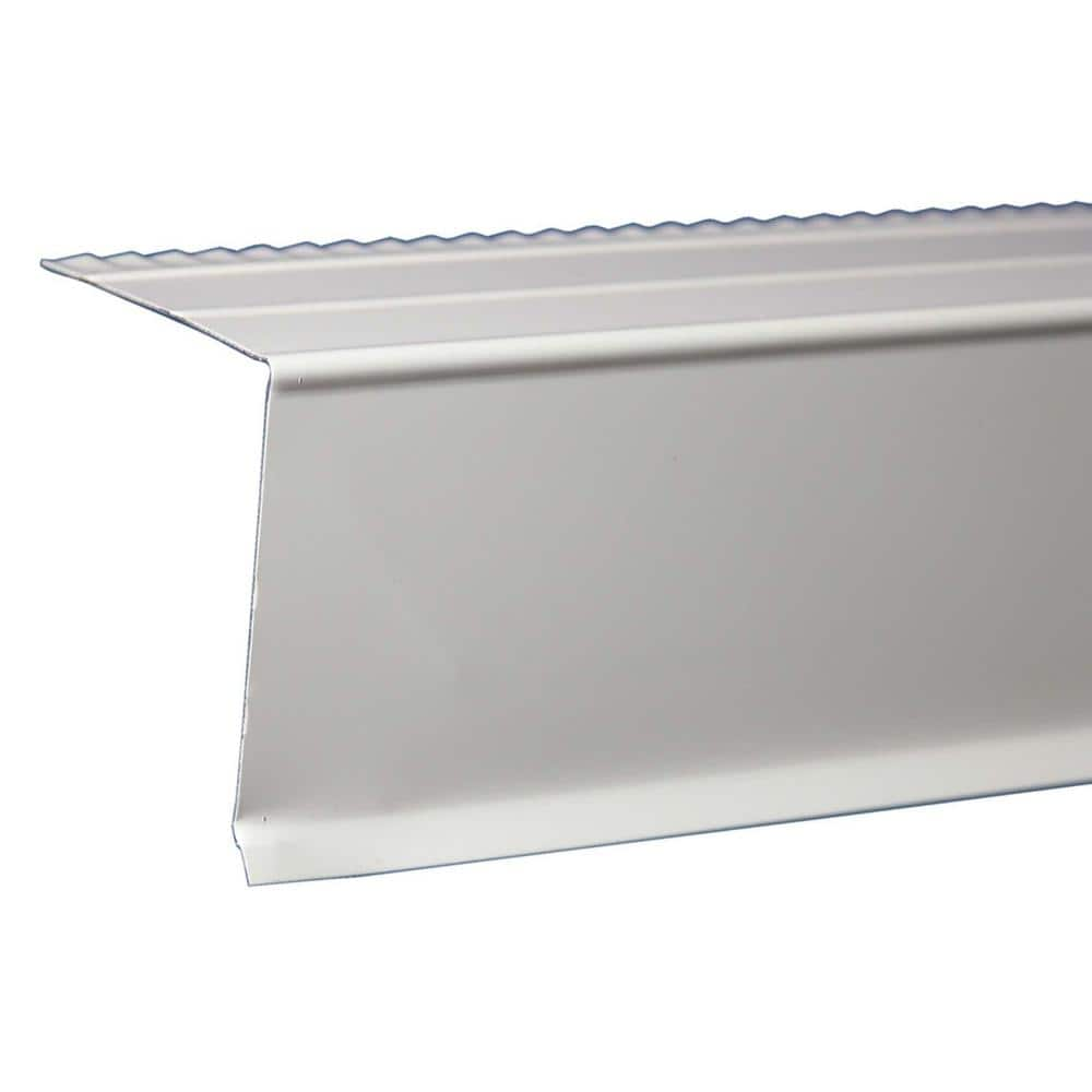 Amerimax Home Products C3 1/2 x 10 ft. White Aluminum Drip Edge ...