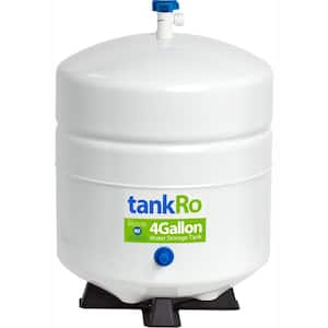 tankRO - RO Water Filtration System Expansion Tank - 4 Gallon - NSF Certified Reverse Osmosis Storage Pressure Tank