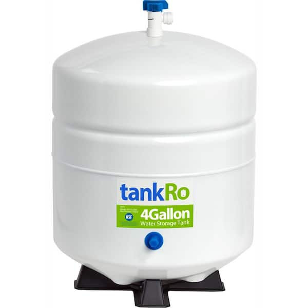 Express Water tankRO - RO Water Filtration System Expansion Tank - 4 Gallon - NSF Certified Reverse Osmosis Storage Pressure Tank