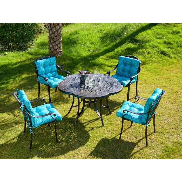 BLISSWALK Outdoor Cushions Dinning Chair Cushions with back Wicker