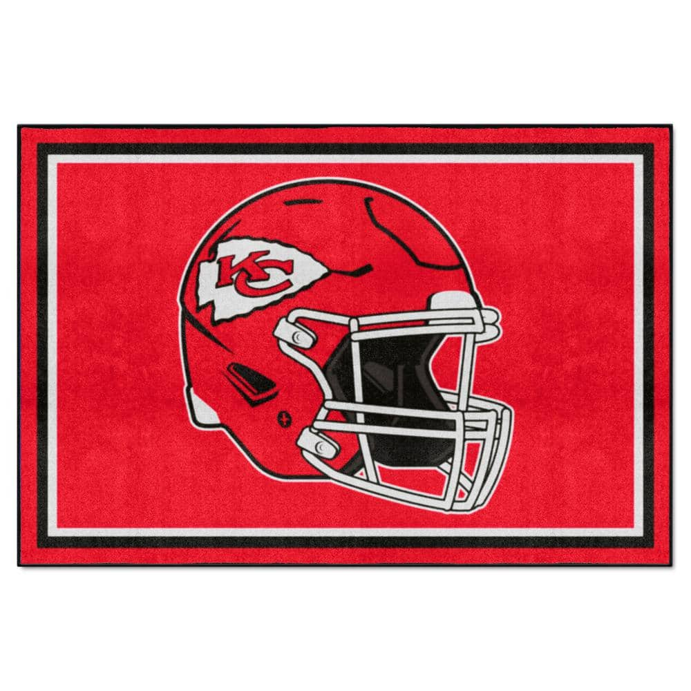 item NFL Kansas City Chiefs Helmet Flag Size 3-by-5 Foot polyester Flag