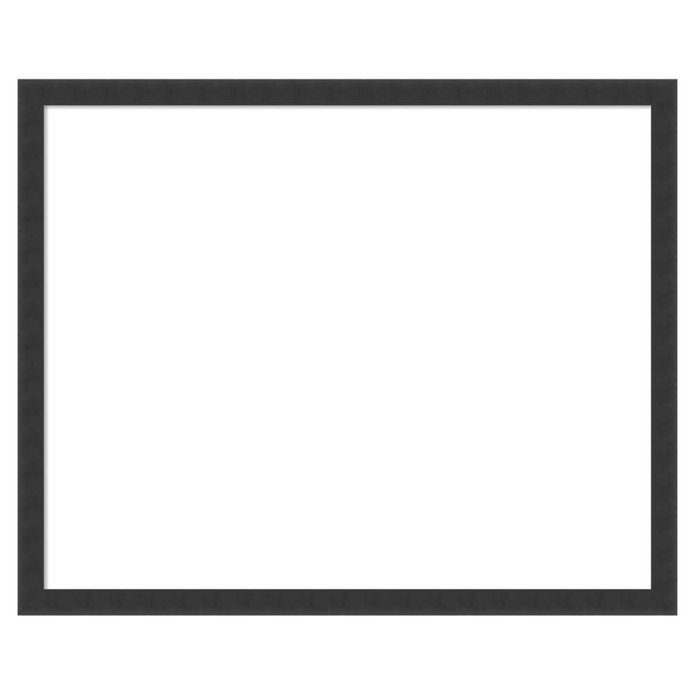 Mezzanotte Black 32 in. x 26 in. Wood Framed Dry Erase Magnetic Memo Board price history on PriceWatchPro