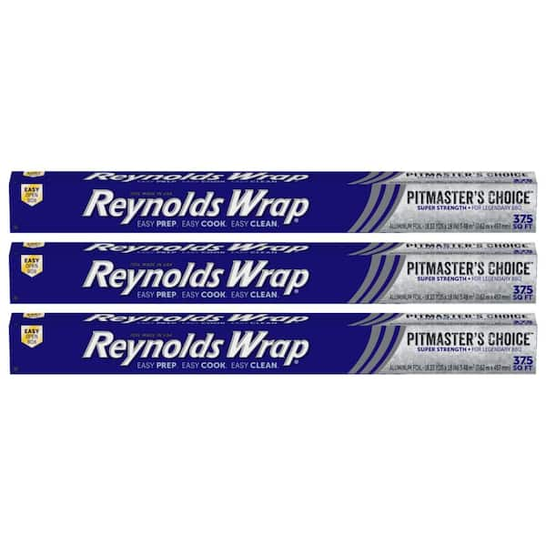 Reynolds Wrap Pitmaster's Choice Aluminum Foil, 37.5 Square Feet