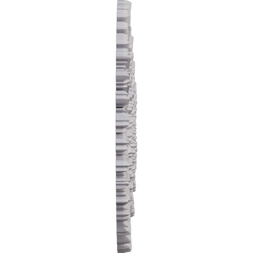 Ultra Pure White Polyurethane Eryn Ceiling Medallion