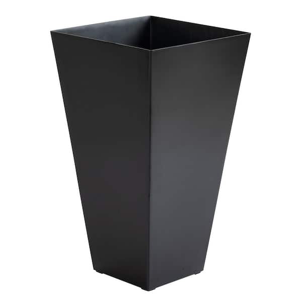 28 in. H Black Plastic Cone Indoor/Outdoor with Drainage Hole (3-Pack)