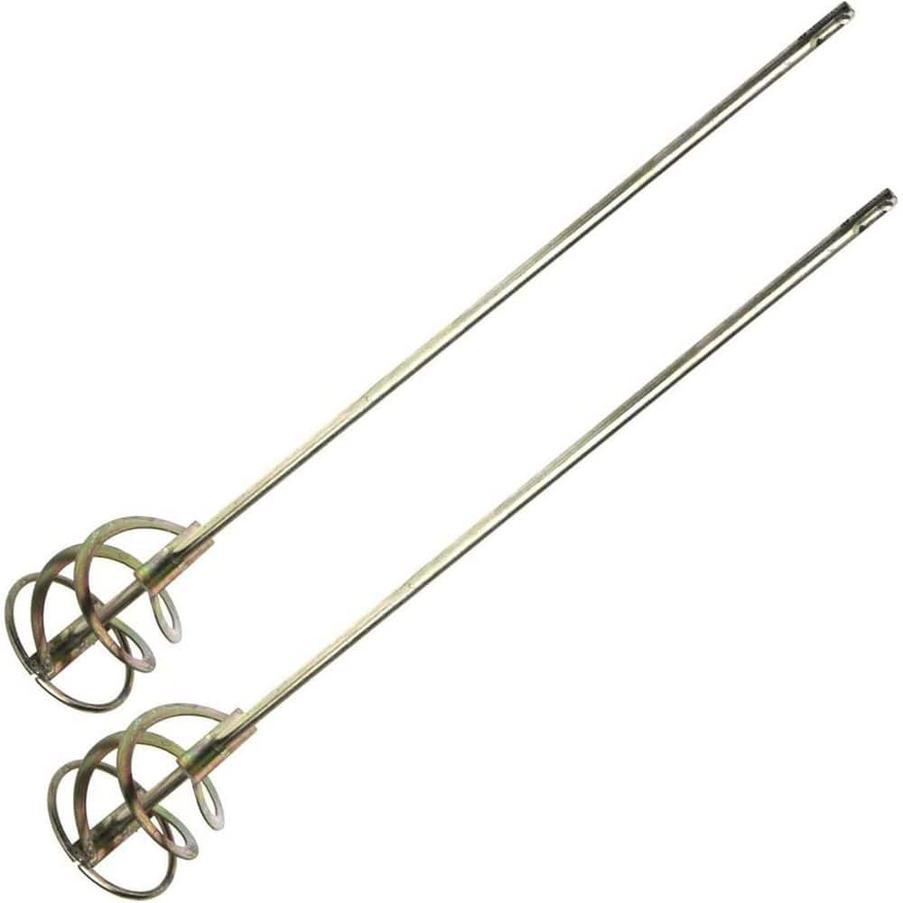 KIWDZFU 4 x 20 SDS Spiral Mixing Paddle Paint Mud Mixer for