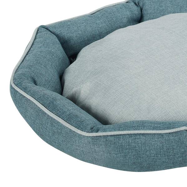 Sam s Pets Arthur Large Teal Hexagon Dog Bed SP DB1223TL The