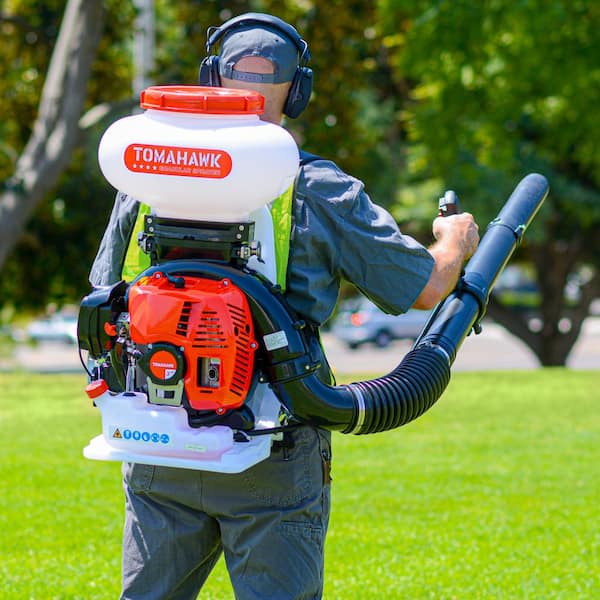 Tomahawk Power 4 Gal. Backpack Motorized Spreader for Granular