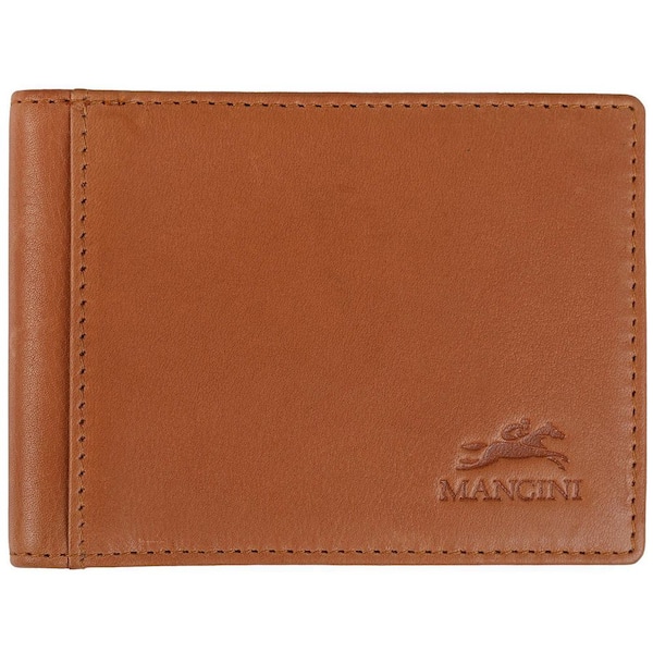 Mancini Men's Leather Bellagio RFID Deluxe Magnetic Money Clip Wallet