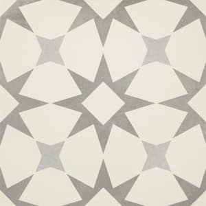 Memoir Cosmo Grey 12 in. x 12 in. Glazed Ceramic Floor and Wall Tile (16.49 sq.ft./case)