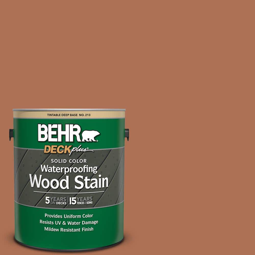 1 gal. #PPU3-15 Glazed Pot Solid Color Waterproofing Exterior Wood Stain