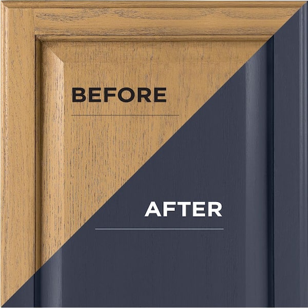 1 qt. Satin Nightfall Interior Cabinet Paint Kit