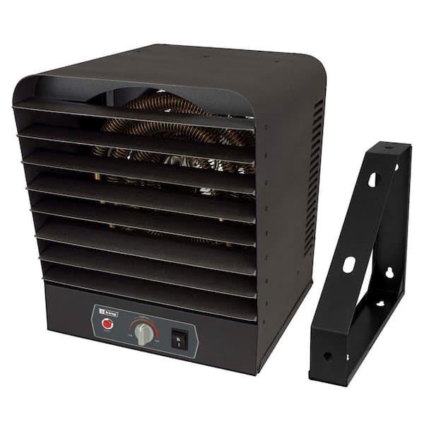 KING 240-Volt 5000-Watt Garage Heater in Gray