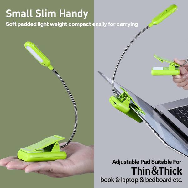 Lukyamzn Classic 3.7 Volt 50 Lumen Integrated LED Reading Clamp
