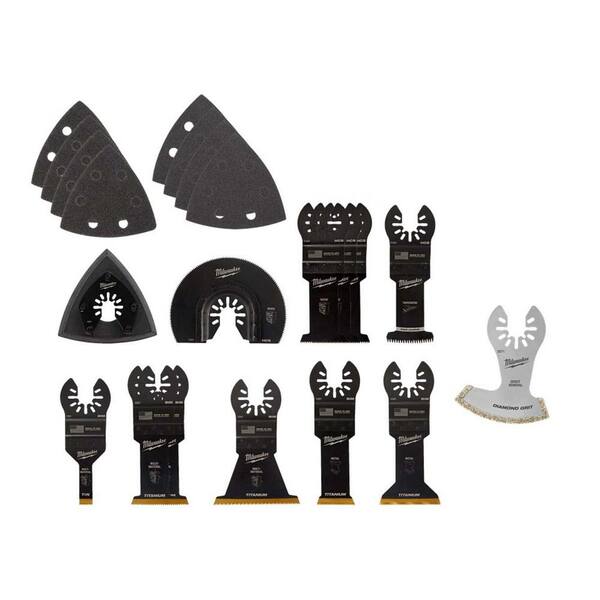 Milwaukee Oscillating MultiTool Blade Kit with Universal Fit Diamond