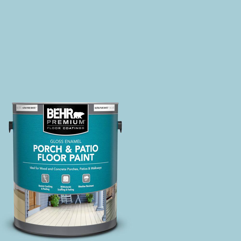 1 gal. #S460-2 Drip Gloss Enamel Interior/Exterior Porch and Patio Floor Paint price history on PriceWatchPro