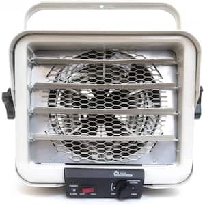 240-Volt 6000-Watt Electric Garage Workshop Industrial Hardwire Forced Air Fan Heater Product with Adjustable Air Flow