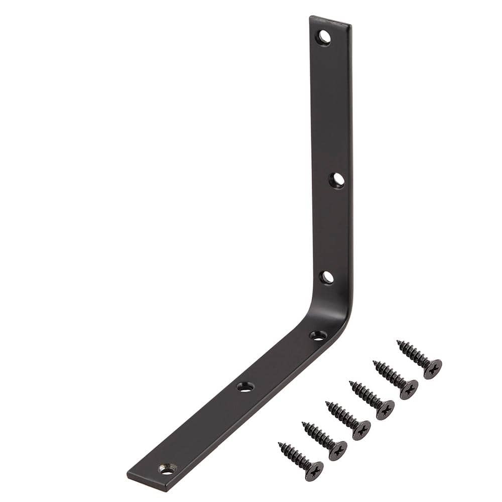 8 in. Black Corner Brace price history on PriceWatchPro