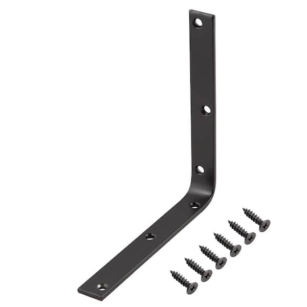 8 in. Black Corner Brace