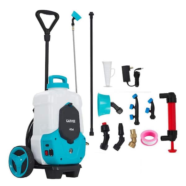 Garvee 4 Gal. Multi-Purpose Battery Powered Electric Sprayer with