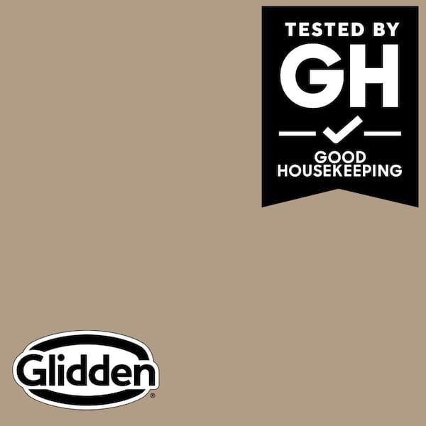 Glidden Premium 1 qt. #PPG1077-4 Weathered Wood Satin Interior Latex Paint