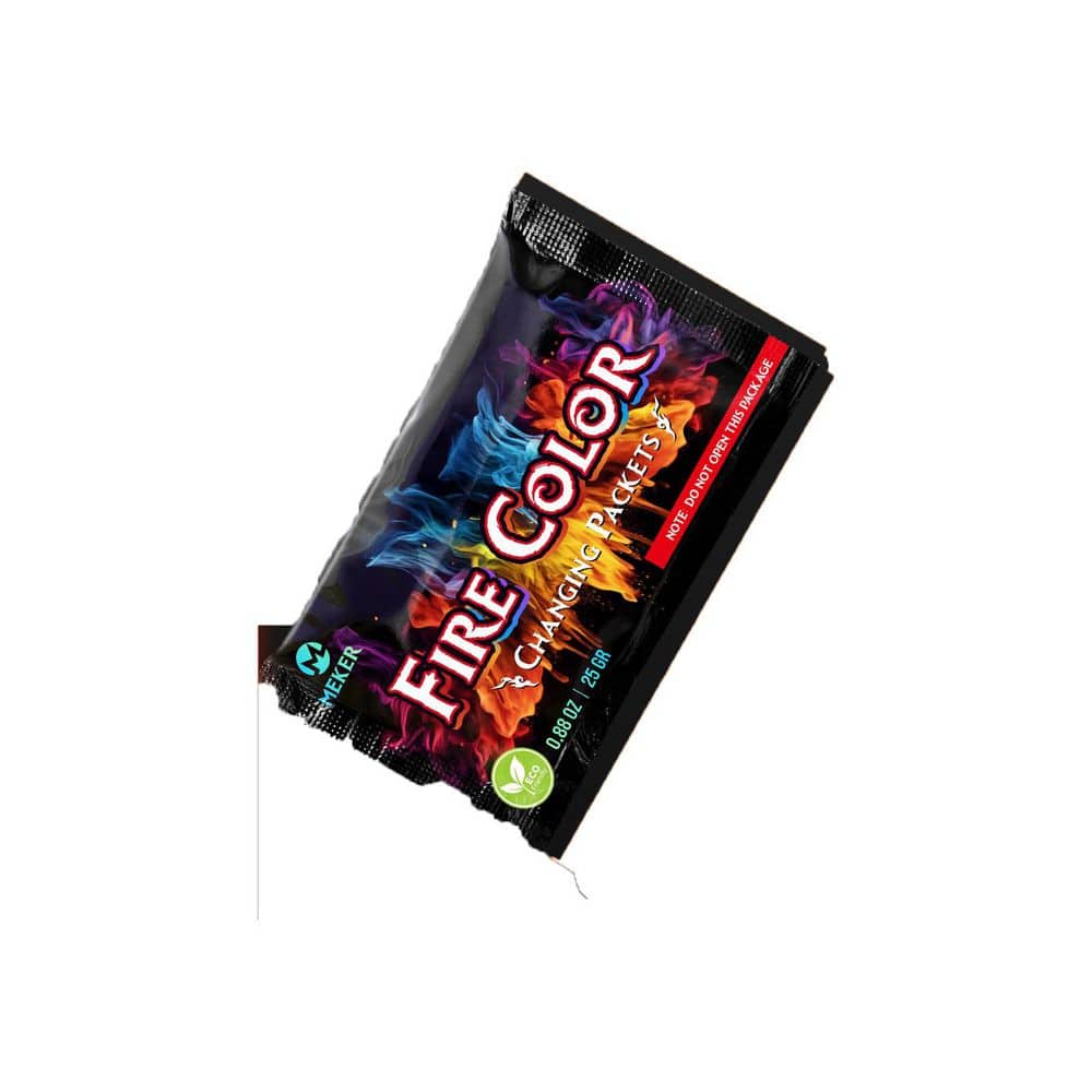 6.22 in. Fire Color Changing Packets For Fire Pit Campfires Fireplace Bonfire Outdoor Indoor 12-Pack price history on PriceWatchPro
