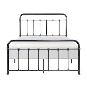 Fostoria Black Metal Frame Full Platform Bed