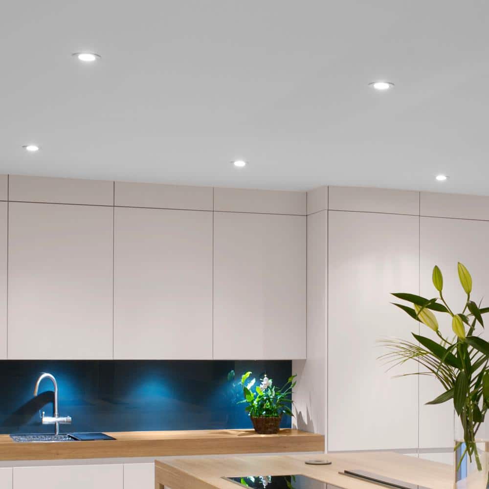 3-Inch White Aluminum Round Dimmable LED Recessed Downlight