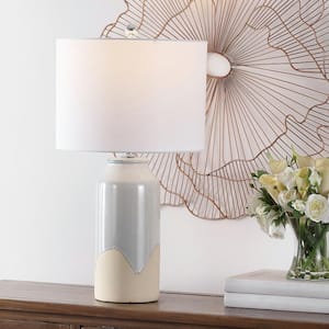 Bevlen 26 in. Antique White Table Lamp
