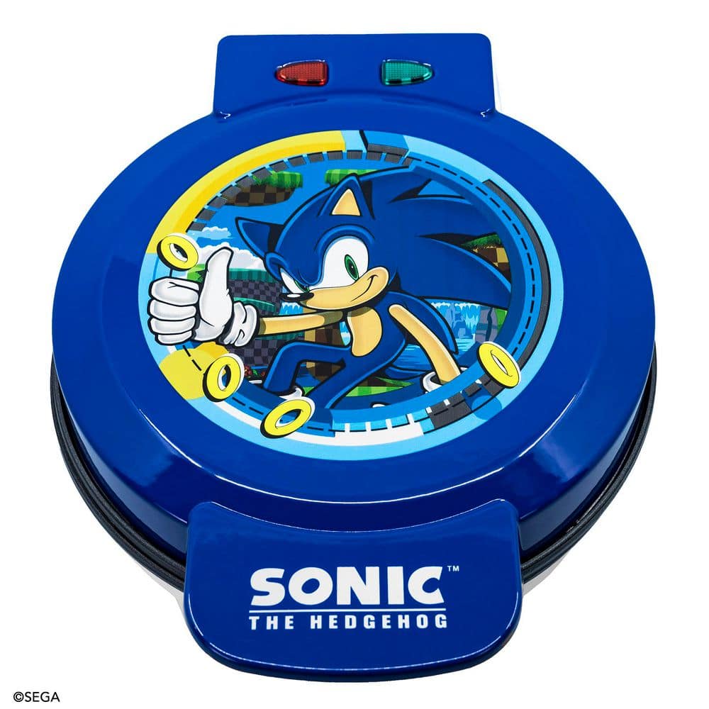 900 Watt Sonic the Hedgehog Waffle Maker Blue American Waffle Maker price history on PriceWatchPro